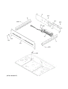 Center Spacer parts for Ge Wall Oven ZTDX1DPSN4SS from AppliancePartsPros.com