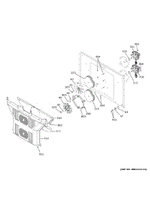 Convection Fans parts for Ge Wall Oven ZTSX1DPSN4SS from AppliancePartsPros.com