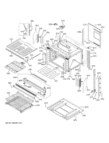Body Parts parts for Ge Wall Oven ZTSX1FPSN3SS from AppliancePartsPros.com