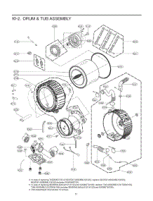 Section 2 parts for Lg Washer 048231017473 from AppliancePartsPros.com