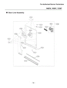 Section 9 parts for Lg Dishwasher 13383 from AppliancePartsPros.com