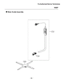 Section 5 parts for Lg Dishwasher 14357 from AppliancePartsPros.com
