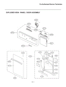 Section 6 parts for Lg Dishwasher 14693 from AppliancePartsPros.com
