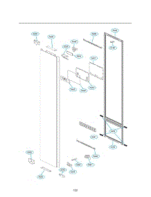 Section 4 parts for Lg 195174013113 from AppliancePartsPros.com