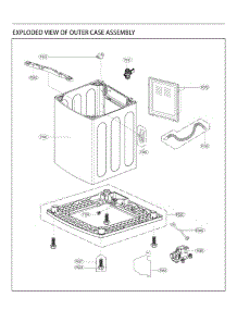 Section 2 parts for Lg Washer 31423 from AppliancePartsPros.com
