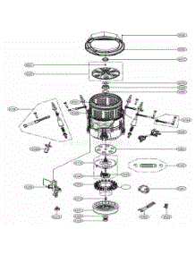 Tub Assembly parts for Lg Washer 31463 from AppliancePartsPros.com