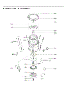 Section 3 parts for Lg Washer 31513 from AppliancePartsPros.com