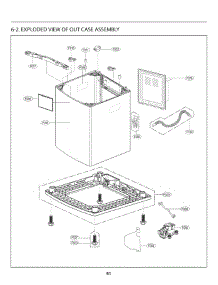 Section 2 parts for Lg Washer Dryer Combo 31552 from AppliancePartsPros.com
