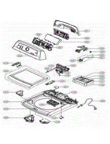 Top Cover Assembly parts for Lg Washer 31553 from AppliancePartsPros.com