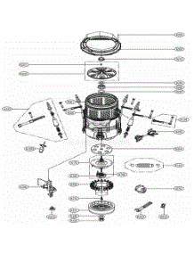 Tub Assembly parts for Lg Washer 31553 from AppliancePartsPros.com