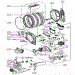 Drum And Motor Assembly Gas Type