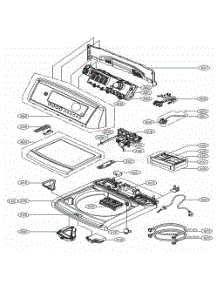 Top Cover Assembly parts for Lg Washer Dryer Combo 35563 from AppliancePartsPros.com