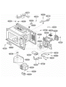Interior Parts parts for Lg Range 3WG2532 from AppliancePartsPros.com