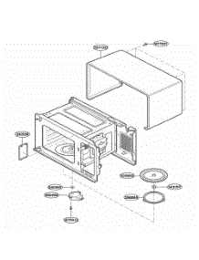 Oven Cavity Parts parts for Lg Range 3WM2533E from AppliancePartsPros.com