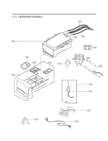 Section 3 parts for Lg Washer 41003 from AppliancePartsPros.com