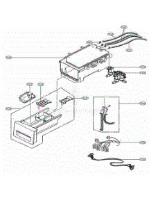 Dispenser Assembly parts for Lg Washer 41182 from AppliancePartsPros.com
