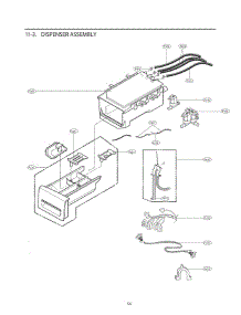 Section 3 parts for Lg Washer 41392 from AppliancePartsPros.com