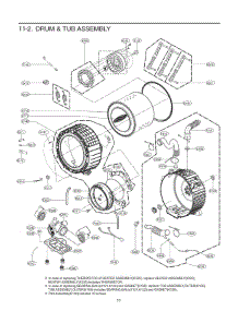 Section 2 parts for Lg Washer 41393 from AppliancePartsPros.com