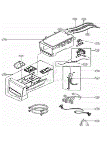 Dispenser Assembly parts for Lg Washer 41483 from AppliancePartsPros.com