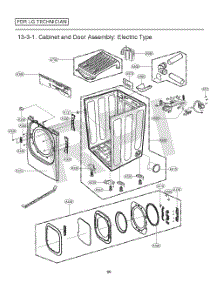 Diagram 3 parts for Lg Washer 48231014465 from AppliancePartsPros.com