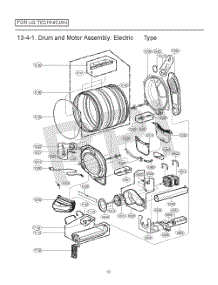 Diagram 4 parts for Lg Washer 48231014465 from AppliancePartsPros.com