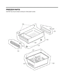 Freezer Parts parts for Lg Refrigerator 48231784221 from AppliancePartsPros.com