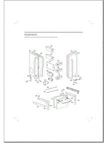 Door Parts parts for Lg Refrigerator 48231784412 from AppliancePartsPros.com