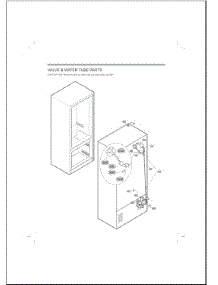 Valve & Water Tube Parts parts for Lg Refrigerator 48231784412 from AppliancePartsPros.com