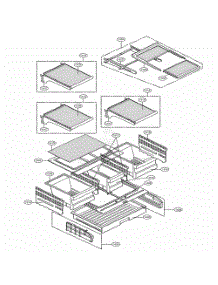 Refrigerator Parts parts for Lg Refrigerator 495934 from AppliancePartsPros.com