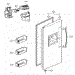 Freezer Door Part