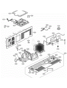 Machine Compartment parts for Lg Refrigerator 51093 from AppliancePartsPros.com