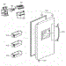 Freezer Door Part