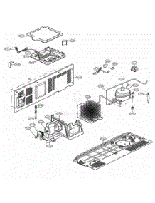 Machine Compartment parts for Lg Refrigerator 51379 from AppliancePartsPros.com