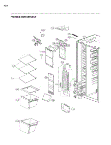 Section 3 parts for Lg Refrigerator 51839 from AppliancePartsPros.com