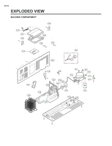 Section 5 parts for Lg Refrigerator 51853 from AppliancePartsPros.com