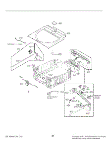 Section 2 parts for Lg Washer 51973 from AppliancePartsPros.com