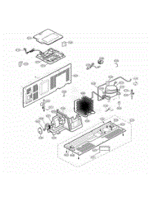 Machine Compartment parts for Lg Refrigerator 58813 from AppliancePartsPros.com