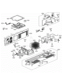 Machine Compartment parts for Lg Refrigerator 58826 from AppliancePartsPros.com