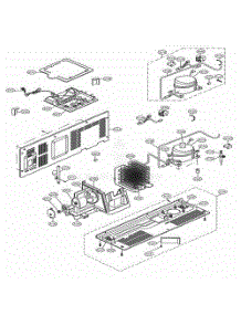 Machine Compartment parts for Lg Refrigerator 58829 from AppliancePartsPros.com