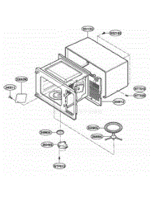 Oven Cavity Parts parts for Lg Range 61282 from AppliancePartsPros.com