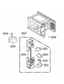Latch Board Parts parts for Lg Range 61289 from AppliancePartsPros.com