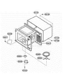 Oven Cavity Parts parts for Lg Range 61289 from AppliancePartsPros.com