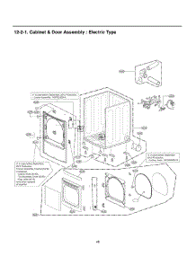 Section 2 parts for Lg Dryer 61423 from AppliancePartsPros.com