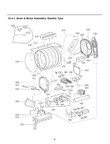 Section 3 parts for Lg Dryer 61433 from AppliancePartsPros.com