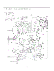 Section 3 parts for Lg Dryer 61463 from AppliancePartsPros.com