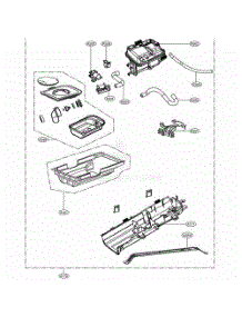 Panel Drawer Assembly And Guide parts for Lg Dryer 61522 from AppliancePartsPros.com