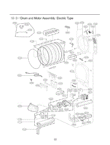 Section 3 parts for Lg Dryer 61553 from AppliancePartsPros.com