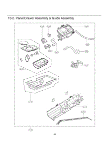 Drawer parts for Lg Dryer 61622 from AppliancePartsPros.com