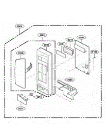 Controller Parts parts for Lg Range 62219201 from AppliancePartsPros.com