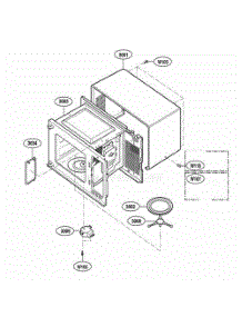 Oven Cavity Parts parts for Lg Wall Oven 62252 from AppliancePartsPros.com